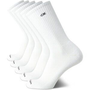 ❤️Calvin Klein Men's Athletic Socks - Cushion Crew Socks (5 Pairs)